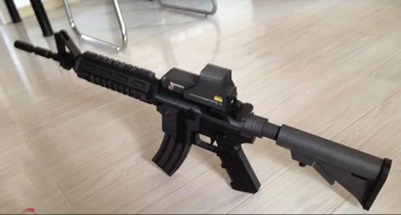 Бумажная модель сделай сам 85 см m4a1 оружие для нападения 3D рукоделие не может