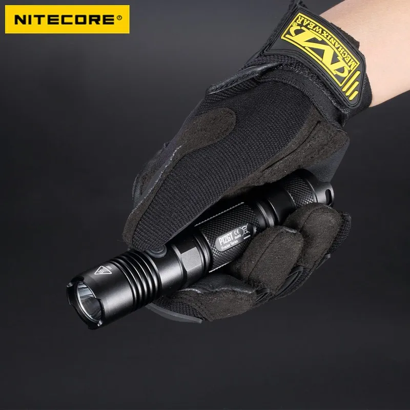NITECORE P12GT CREE XP L HI V3 1000LM светодиодный фонарик 320 м фонарь + Новый I2 Зарядное
