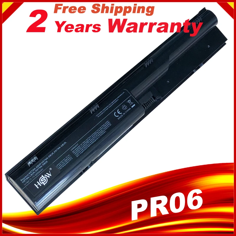 Laptop battery for HP ProBook 4530s 4330s 4435s 4446s 4331s 4436s 4440s