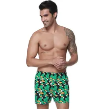 Новинка, 3 пары в упаковке, Классические мужские трусы-боксеры с принтом, мужские трусы-боксеры с эластичным поясом, хлопок, мужское Тканое нижнее белье