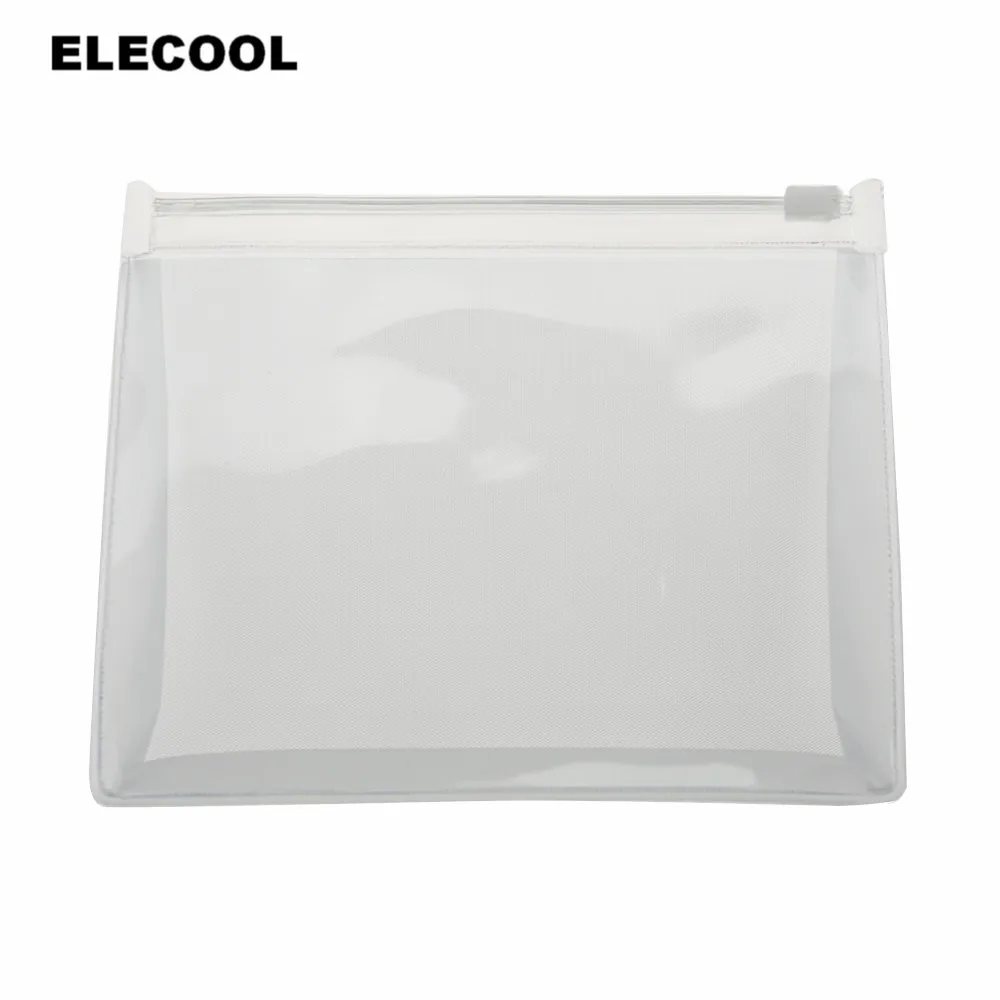 

ELECOOL Transparent waterproof Bag 1pcs Cosmetic Makeup Toiletry Clear PVC Wash Bag Holder Pouch Organizer