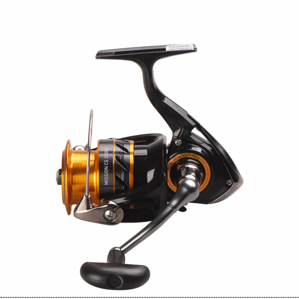 Спиннинговая Рыболовная катушка DAIWA MISSION CS 2000 2500S 3000S 4000S 4 шарикоподшипник 5,3: 1 Moulinets De Peche спиннинговое колесо Carretilha