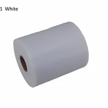 Одиночные тюлевые рулоны, декоративные поделки, белые тюлевые рулоны для свадебного украшения, вечерние принадлежности