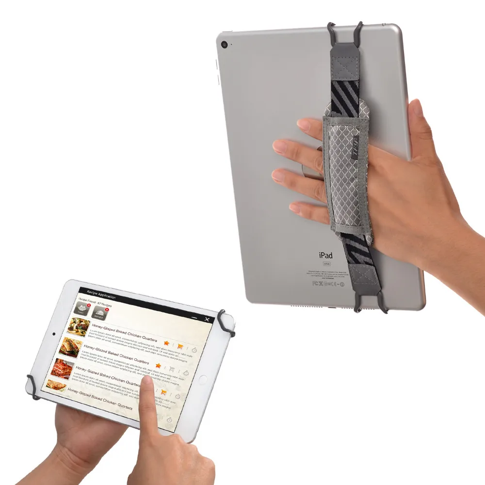 

TFY Tablet Security Hand Strap Holder for iPad, Samsung Tab and Other Tablets