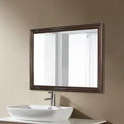 Ретро черный орех ванная комната зеркало настенный гостиная спальня туалетное зеркало wx8221537
