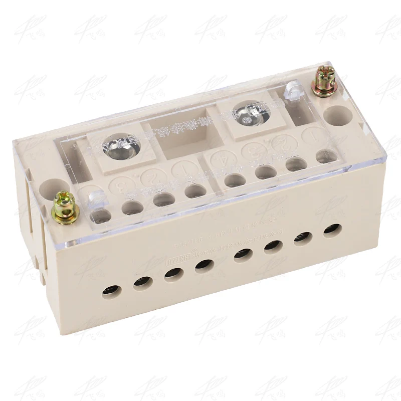 

Self elevating FJ6/JDG single phase two input eight output distribution box junction box 220V home wiring terminal junction box