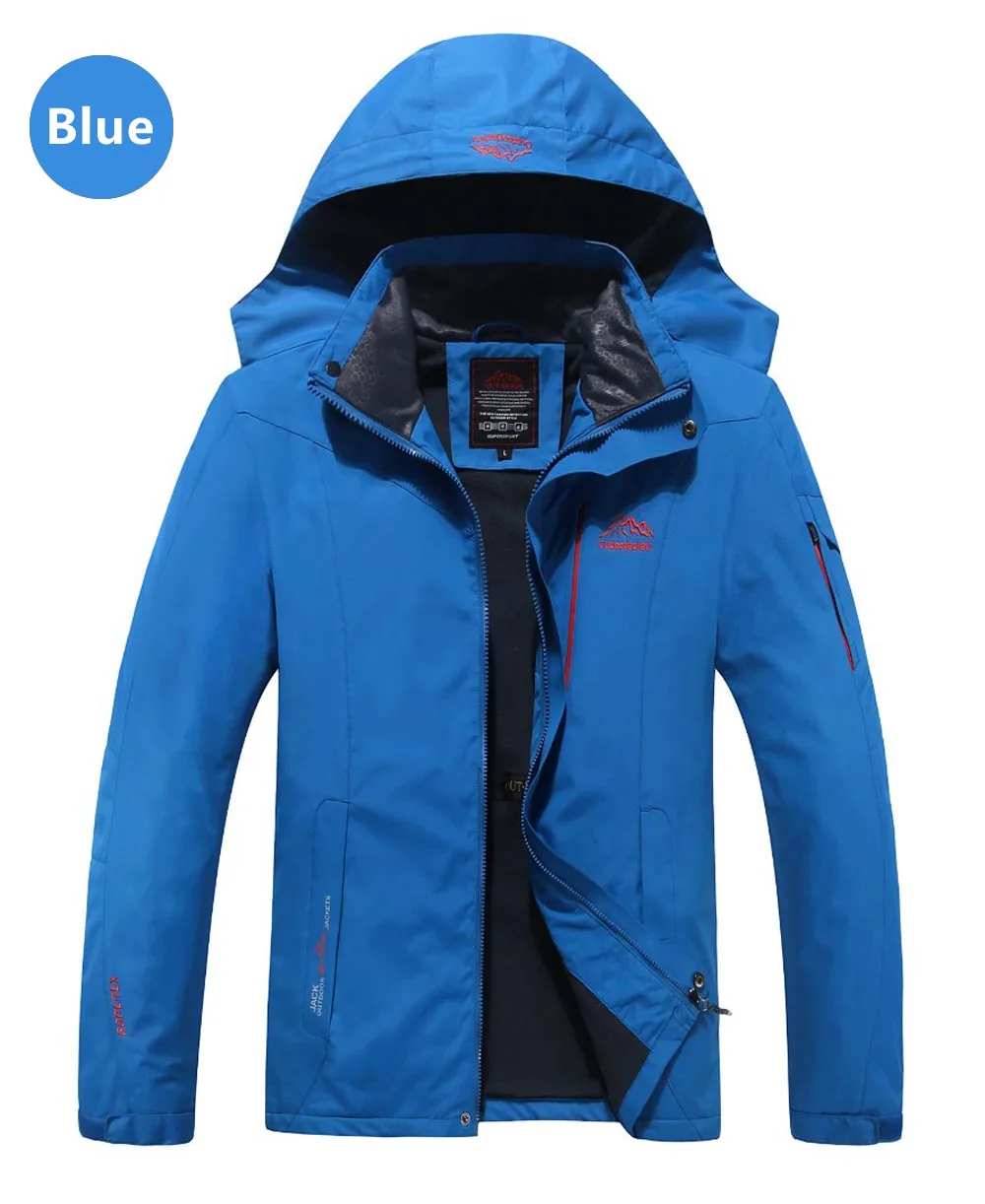 PEILOW большой размер 6XL 7XL 8XL Весенняя мужская куртка дизайнерская мужская водонепроницаемая ветрозащитная теплая куртка мужская повседневная куртка - Цвет: color blue