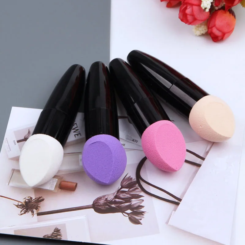 FOCALLURE Bevel Mushroom Shape Makeup Brush With Handle Water Drops