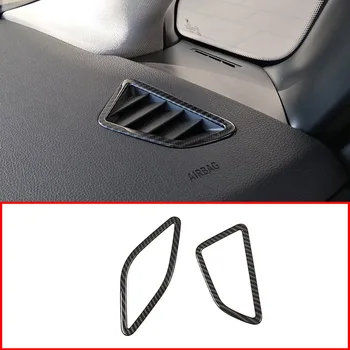 

Carbon Fiber Style ABS Dashboard AC Vent Outlet Frame For BMW 2 Series F45 F46 218i 220i 2015-2017 Car Accessories