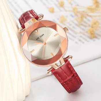 

MEGIR Golden Women Watches Top Luxury Brand Watch Lady Quartz Gold Watches Women Clock Wrist Watch Relogio Masculino