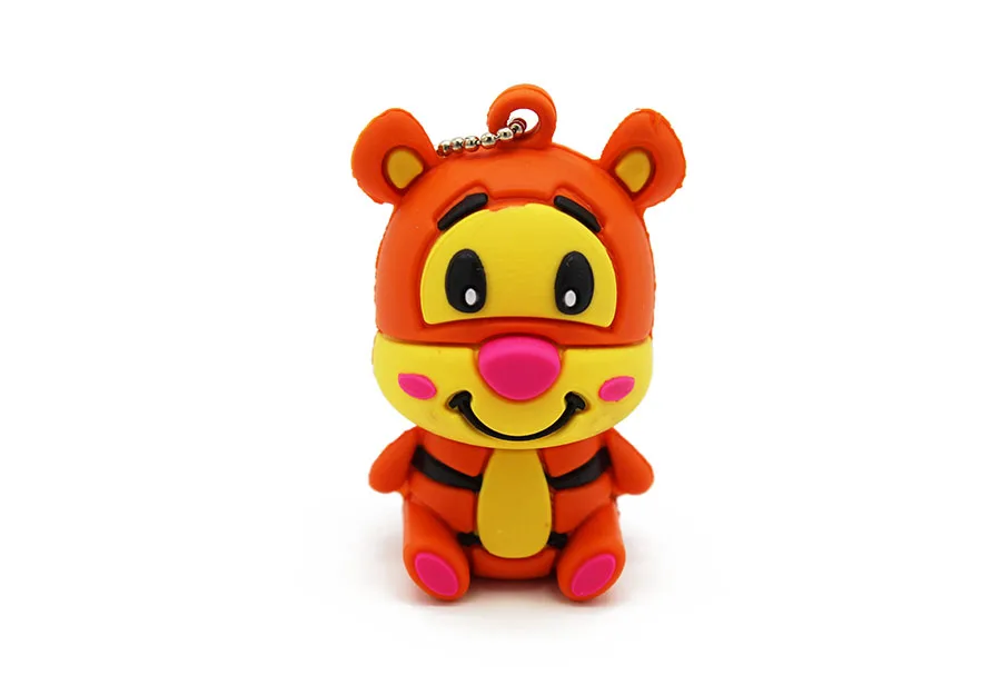 KING SARAS 64 ГБ 4 ГБ 8 ГБ 16 ГБ 32 ГБ Милая Маленькая свинья cub tiger модель usb флэш-накопитель usb 2,0 флешка