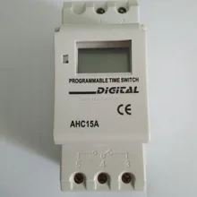 AC250V 16A Еженедельный программируемый электронный таймер, таймер AHC15A+ CE