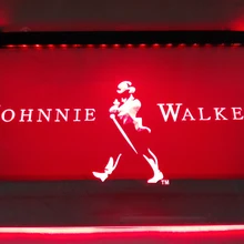 LE082-Johnnie Walker виски вино бар светодиодный неоновый свет вывеска домашний декор ремесла