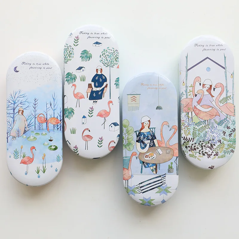 

Cartoon Eyeglasses Case Box For Women Korean Glasses Case Hard Eyewear Box for Sunglasses Eyewear Accessories funda gafas