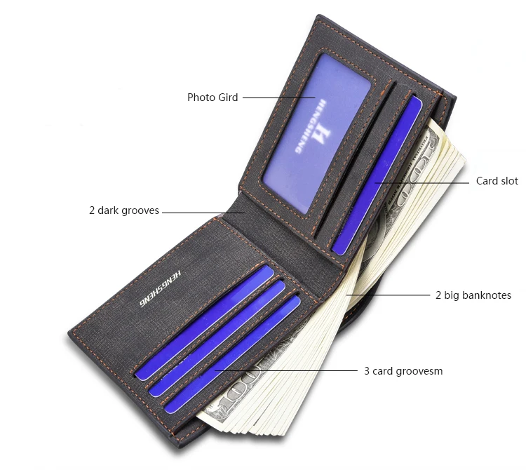 Модные мужские кошельки, качественный дизайнерский кошелек из мягкой кожи, повседневный короткий стиль, 4 цвета, кредитный держатель для карт, кошелек