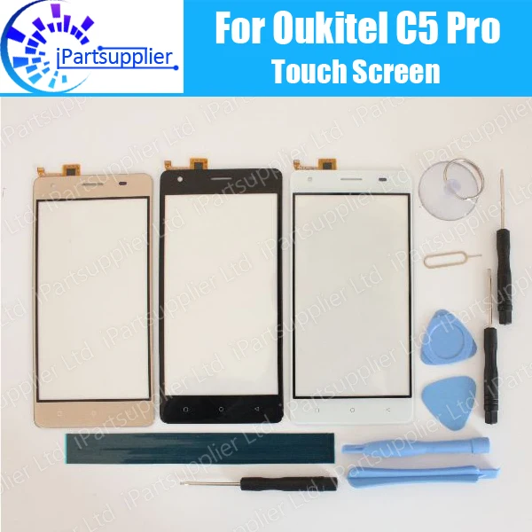 

Oukitel C5 Pro Touch Screen Panel 100% Guarantee New Original Glass Panel Touch Screen Glass Replacement For Oukitel C5 Pro+Tool