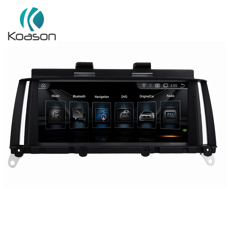 Best Spain Stock Android 7.1 system 8.8" IPS Screen GPS Navigation for BMW X3 F25 X4 F26 2013-17 Car Radio Audio Multimedia player 1
