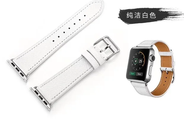 Кожаный ремешок с перекрестным узором для часов apple watch band одинарная Серия 1 2 3 4 ремешок для iwatch 40 мм 44 мм 38 мм 42 мм серия 5