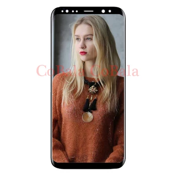 

1Pcs (Full Tested) AMOLED For Samsung Galaxy S8 G950 G950F G950P G950U LCD Display Touch Screen Digitizer Assembly Replacement