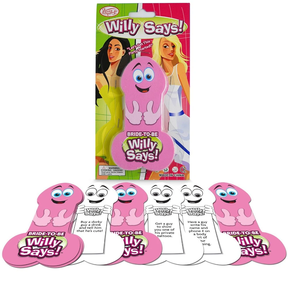 24pcs Bride To Be Willy Says Dare Game Cards For Adult Fun Wedding Party  Girls Hen Night Out Bachelorette Party Game Penis Shape - Party Favors -  AliExpress