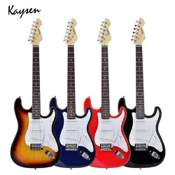 Kaysen высокого качества 6 струны электрогитары гитары тяжелый бас струнный инструмент KEG1