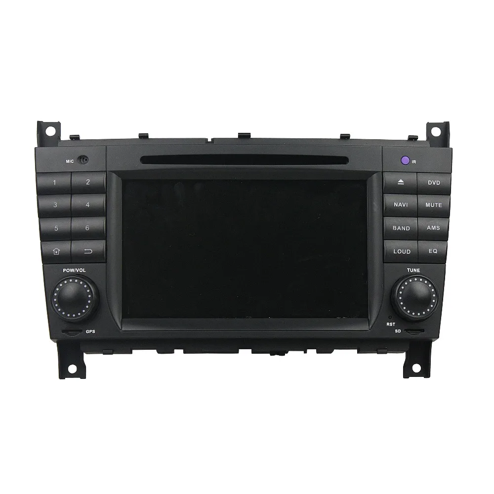 Discount 7" IPS Android 9.0 8Core 4G+64G Car DVD Player For Mercedes Benz C CLC CLK CLS Class W203 W209 W219 W467 GPS Radio DSP Parrot BT 15