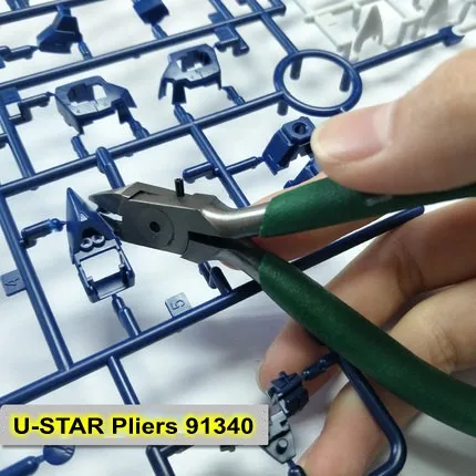 

Ustar Precision Cutting Pliers Nippers For Gundam Model Military Assembling Tool Model Accessories Pincers 91340