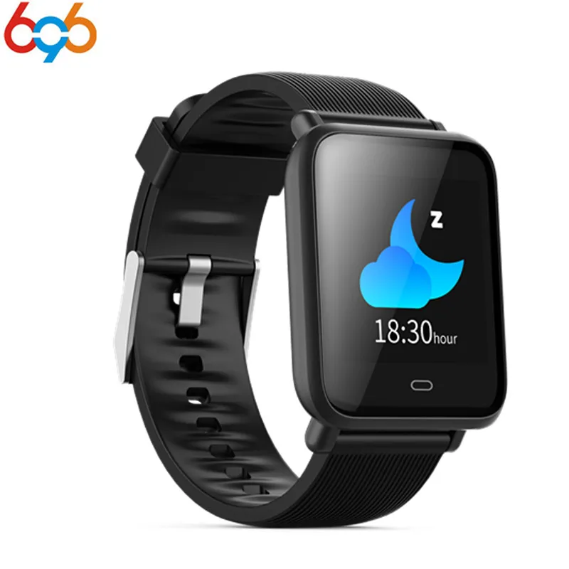 

696 Q9 Color screen Sport Smart Bracelet bluetooth band Waterproof activity tracker fitness Heart rate Blood Pressure monitor