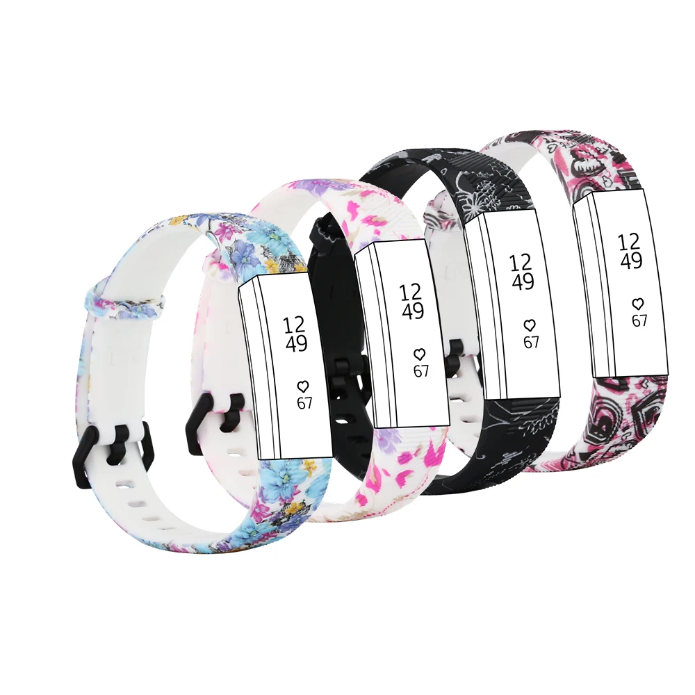 

4pcs For Fitbit alta hr Bands Silicone Wrist Strap Replacement Bands Accessory Wristbands for Fitbit Alta/Alta HR Smart Watch