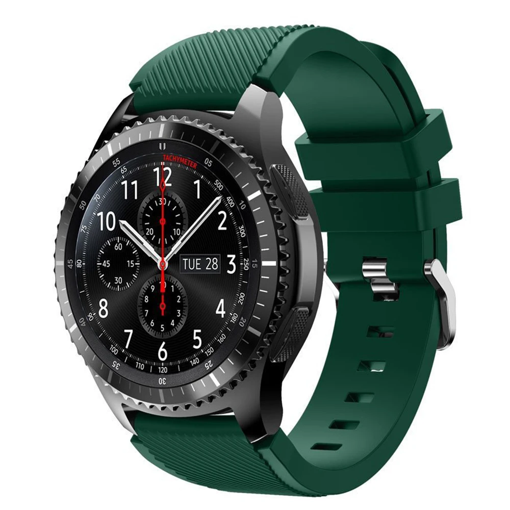 Шестерни S3 ремешок для samsung Galaxy watch 46mm huawei watch gt активный ремешок 22 мм ремешок для наручных часов correa браслет ремень - Цвет: 6
