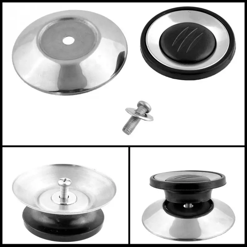 

New Kitchen Cookware Replacement Utensil Pot Pan Lid Cover Circular Holding Knob Screw Handle Tool Universal #0512