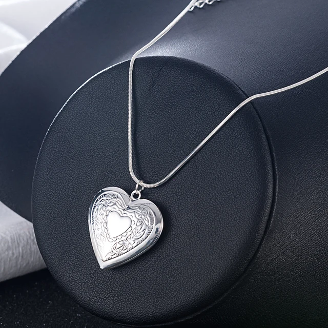 Heart Photo Pendant