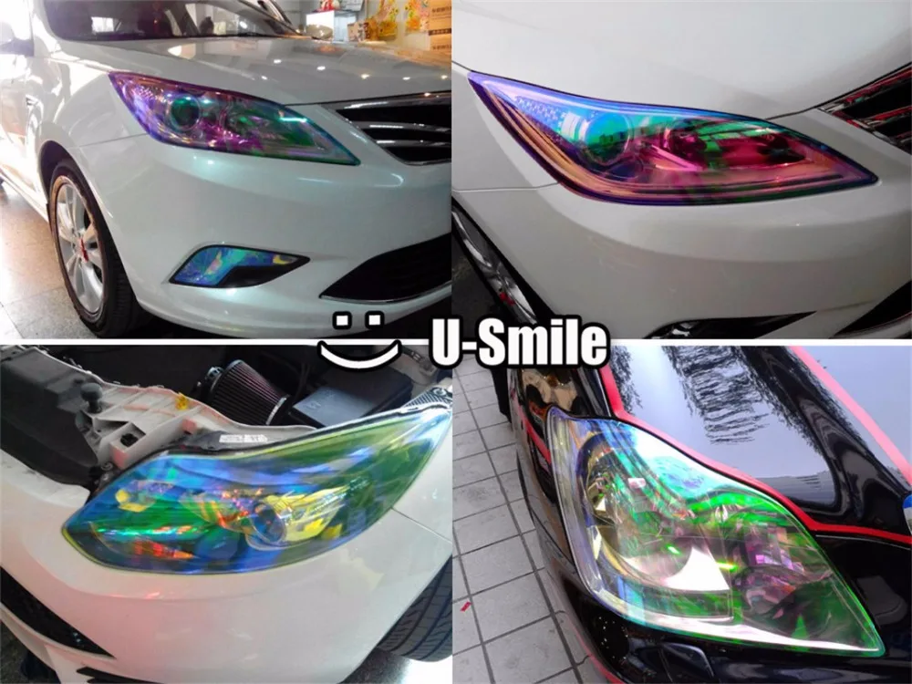 Buy 13 Rolls/Lot Neo Chameleon Headlight Tint Film