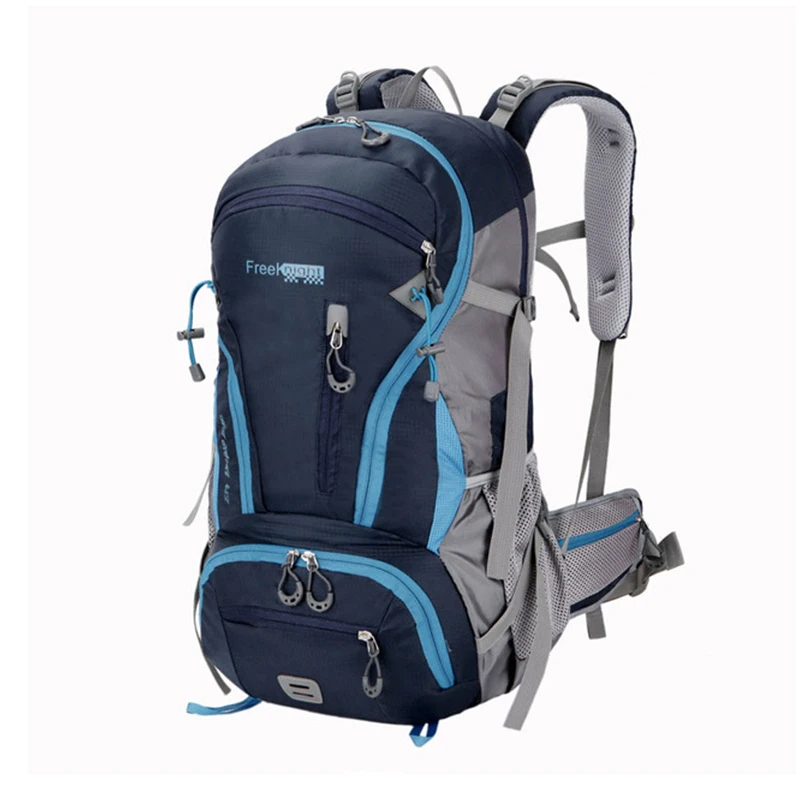 Outdoor Rucksack Camping Hiking Backpack Trekking 45L Purple Waterproof Sports Bag Backpacks Bag Climbing Travel Rucksack