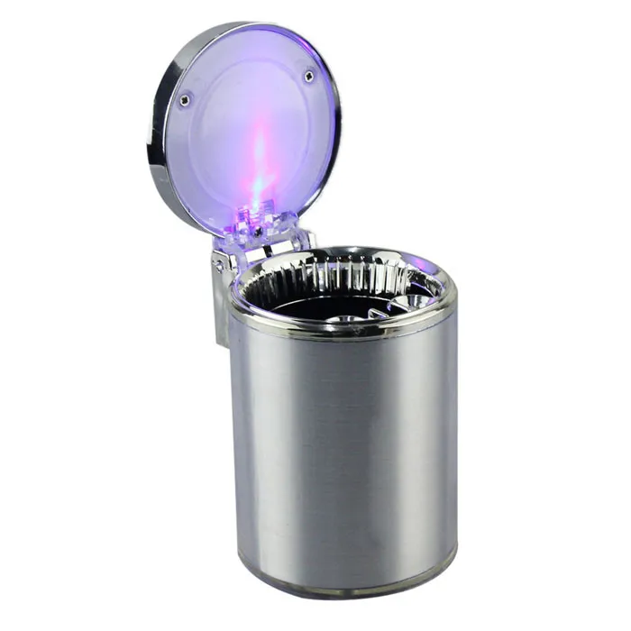 Buy Safe Auto Car ashtray Movable Ashtray LED Light