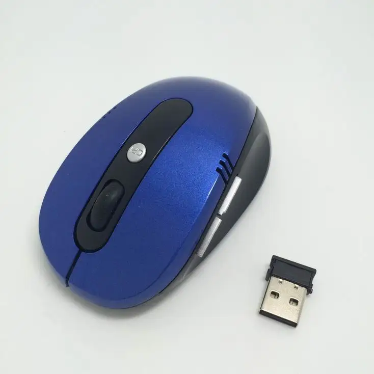 USB Бесшумная беспроводная мышь новинка 1600 dpi компьютерная 2 4G приемник для ПК