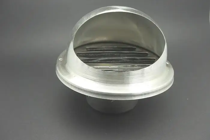 60mm Ducting Dia 304 Grade Stainless Steel Air Vent Outlet Grill Mesh Louver New