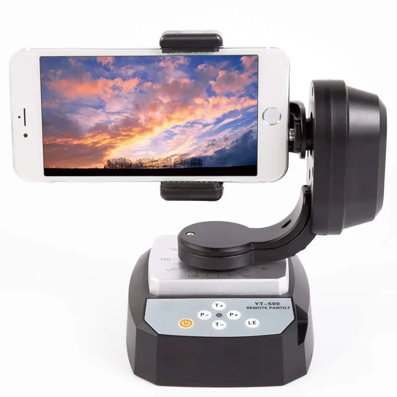 ZIFON YT-500 автоматический дистанционное управление Управление функции панорамирования, наклона и автоматический моторизованный вращающийся Штатив для видеосъемки, для iPhone 7/7 Plus/6/6 Plus