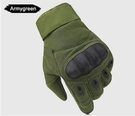 ROCOTACTICAL, мужские, высокое качество, полный палец, тактические перчатки, военные, боевые перчатки, броня, защита, оболочка, тактические, походные перчатки - Цвет: Army Green