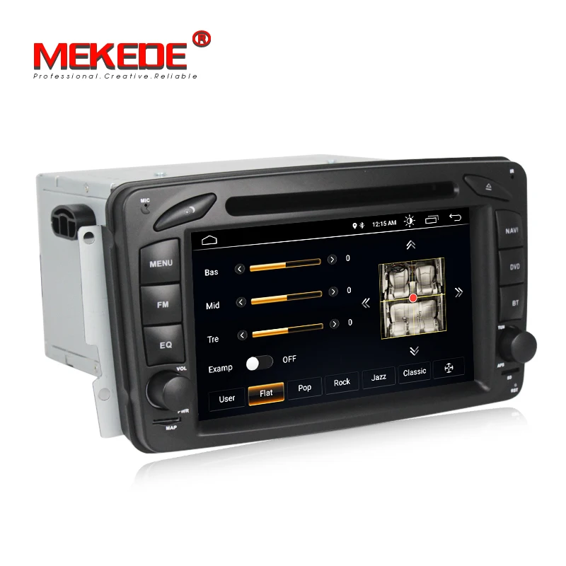 Flash Deal 2din 2 DIN Fit for Mercedes/Benz Clk W209/W203/W168/M/ML/W163/Viano/W639 Android 8.1 car dvd radio player support gps navigation 4