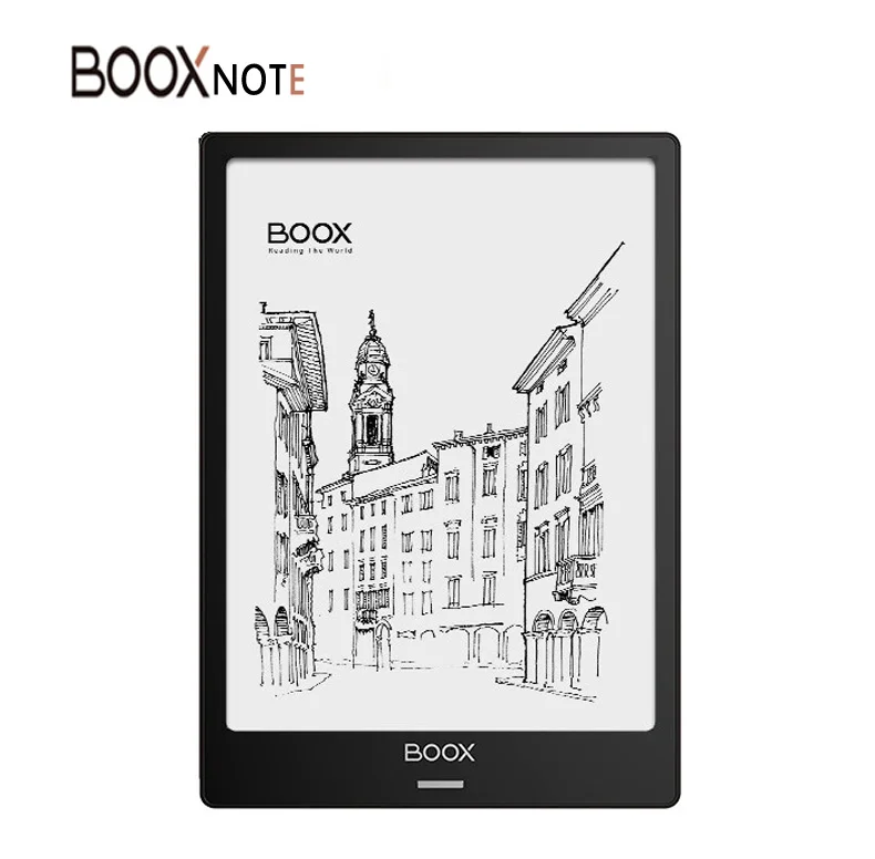 BOOX Note Ereader, Android 6,0 32 ГБ/2G 10," двойной сенсорный HD дисплей E Ink cta гибкий экран Встроенный микрофон, wifi и Bluetooth