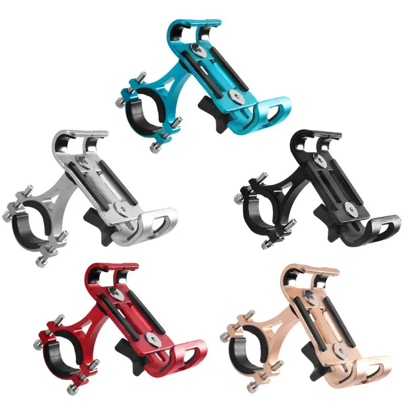 

New Aluminium Alloy Bike Phone Holder 3.5-6.5" Cell Phone GPS Mount Holder Bicycle Phone Support Cycling Bracket Mount