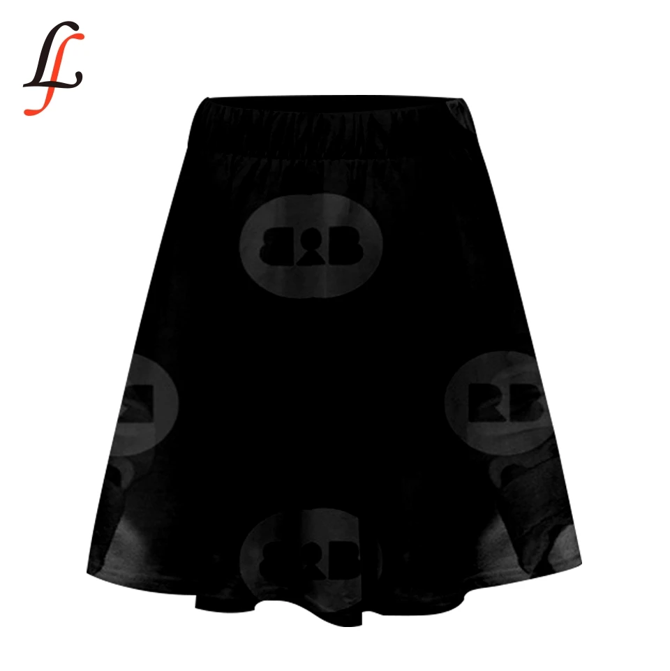 K-pop повседневные юбки женская короткая юбка с эластичной резинкой на талии Женская универсальная свободная однотонная Мягкая Повседневная короткая женская юбка Harajuku shein