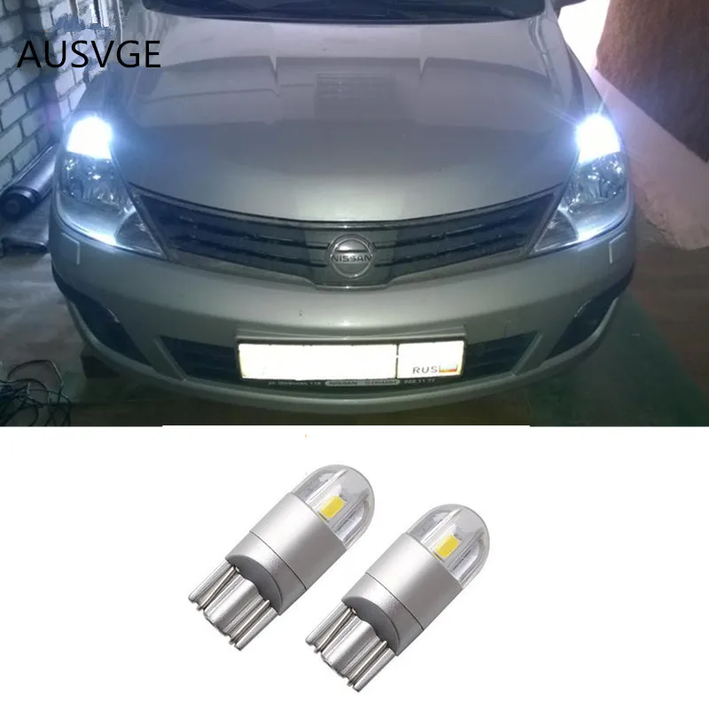 2 шт. Автомобильные светодиодные лампы T10 SMD W5W|Сигнальная лампа| |