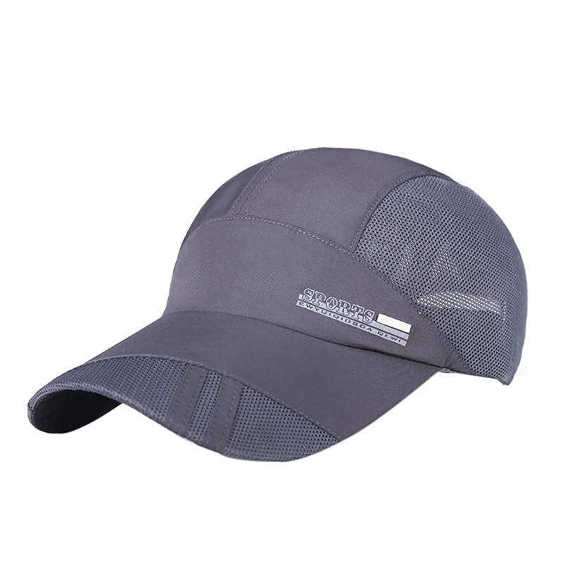unisex outdoor sun protection baseball cap quick drying 6 colors