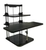 Support de bureau à trois niveaux, hauteur réglable, léger, pour ordinateur portable, tablette, PC, moniteur ► Photo 2/6