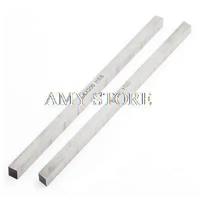 

2PCS Metalworker Milling Engraving Lathe HSS Tool Bit 8mm x 8mm x 200mm