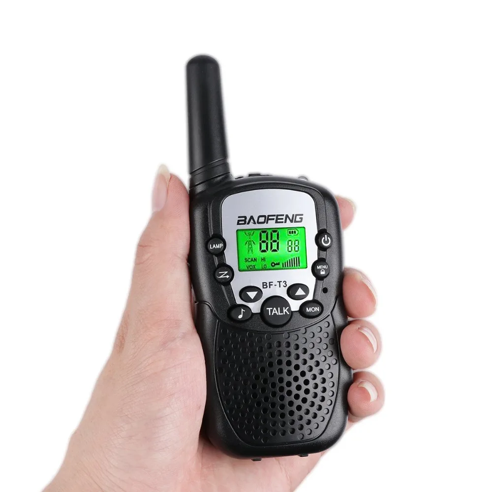 Портативная рация Baofeng BF T3 Mini Walkie Talkie Outdoor Kids Interphones 0 5 W 8/22CH ЖК дисплей Ручной