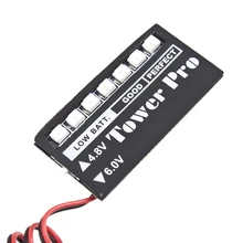 Hot Low voltage Monitor RC Receiver battery Indicator 7 LED New Sale