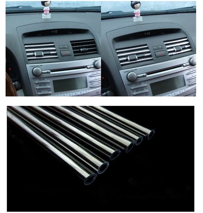 

4M Car styling Outlet decoration line for Great Wall Haval Hover H3 H5 H6 H7 H9 H8 H2 M4 for Chery A1 A3 Amulet A13 E5 Tiggo E3